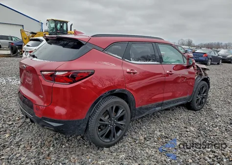 2020 Chevrolet Blazer Rs из США, поврежденный, VIN 3GNKBERS8LS596659